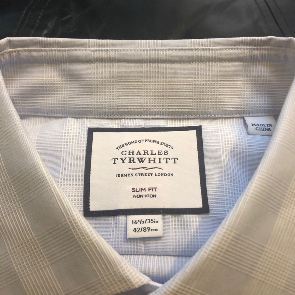 Never worn Charles Tyrwhitt dress shirt